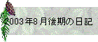 2003N8̓L